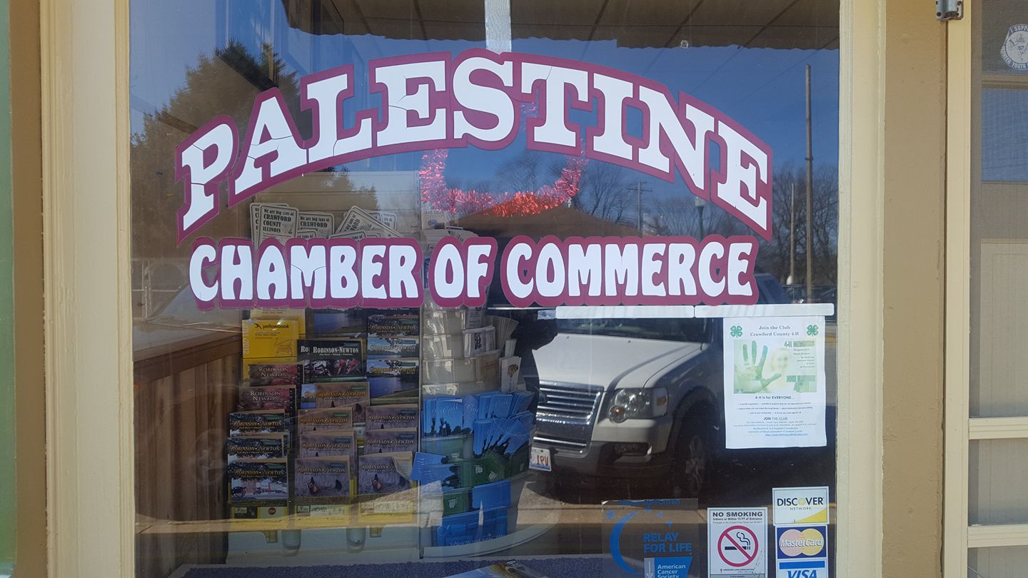 Palestine Illinois Chamber of Commerce Pioneer City Illinois